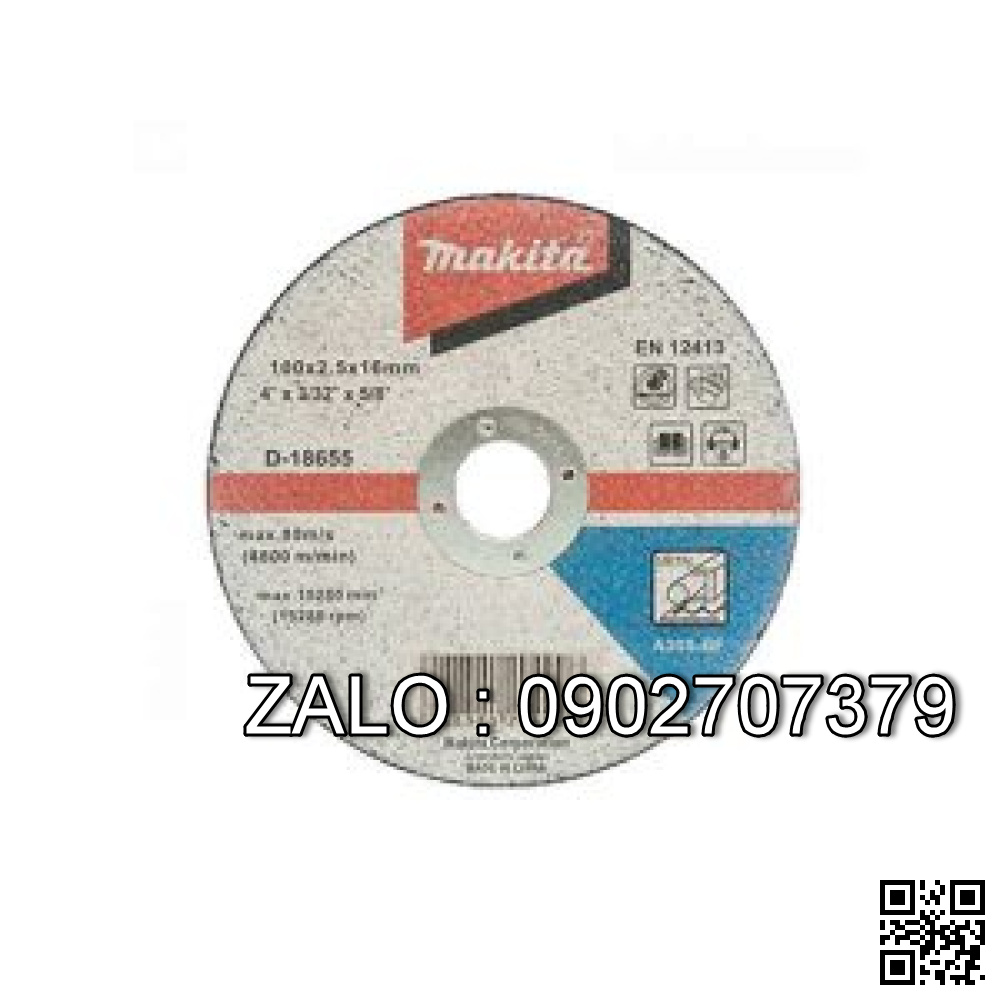 Đá cắt sắt A30S 100×2.5x16mm Makita D-18655