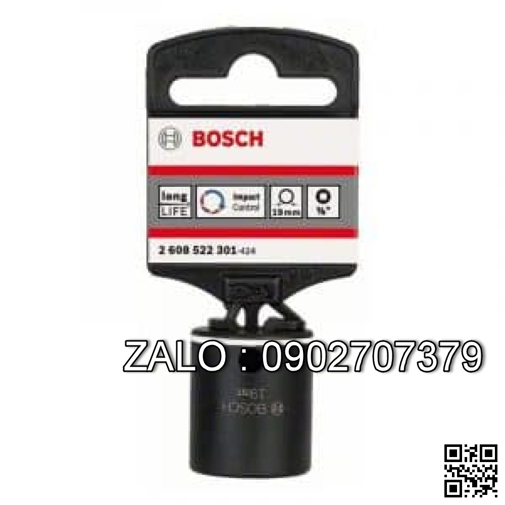 Khẩu 3/8″ 19mm Bosch 2608522301