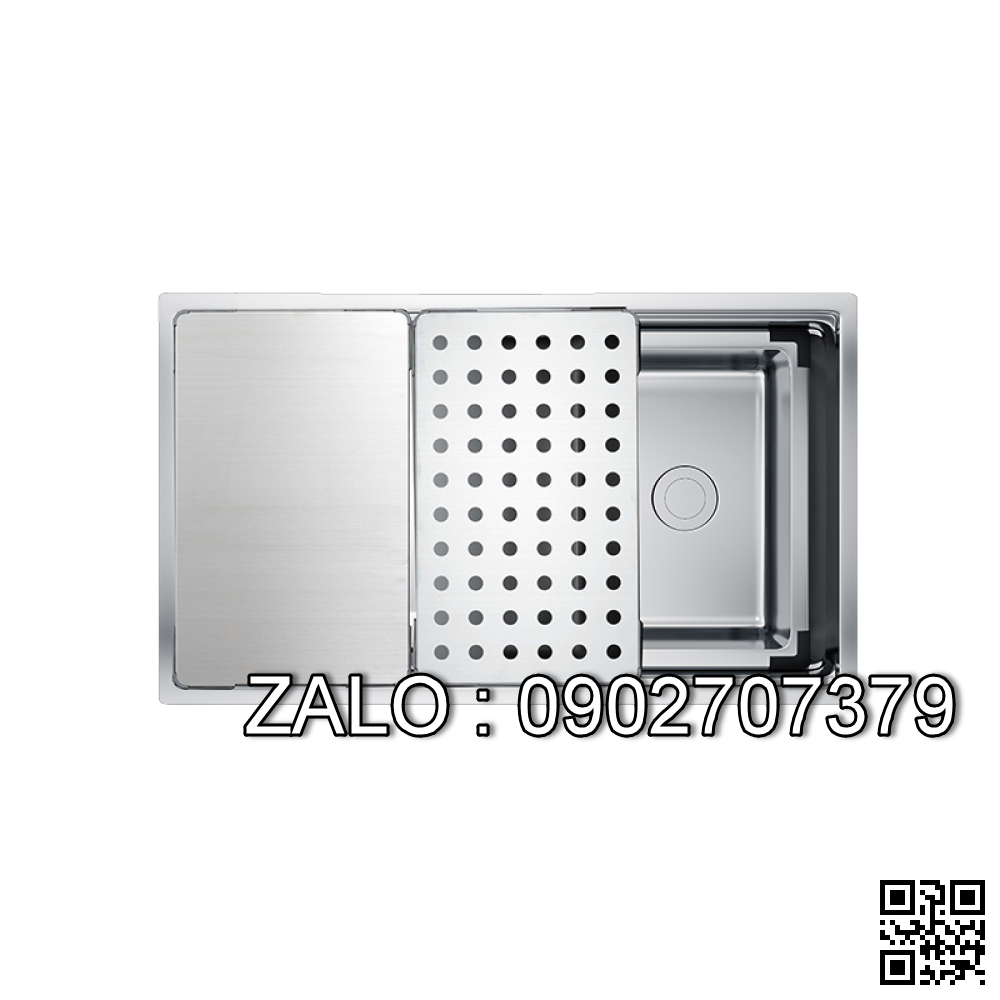 Chậu rửa bát 1 hố, hạ bậc KONOX Workstation Sink-Undermount Sink KN8644SU Dekor