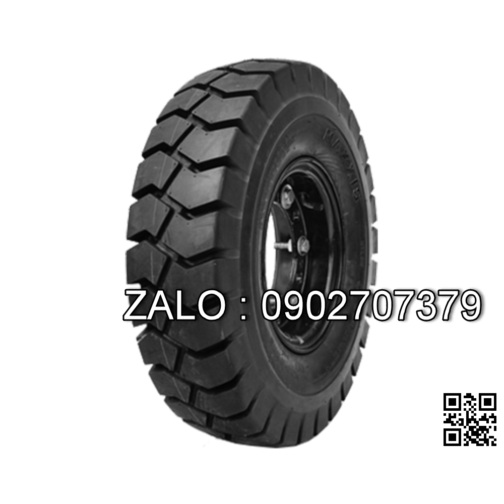 Lốp xe 6.00-9,600-9 - lốp đặc đen CA202B CASUMINA