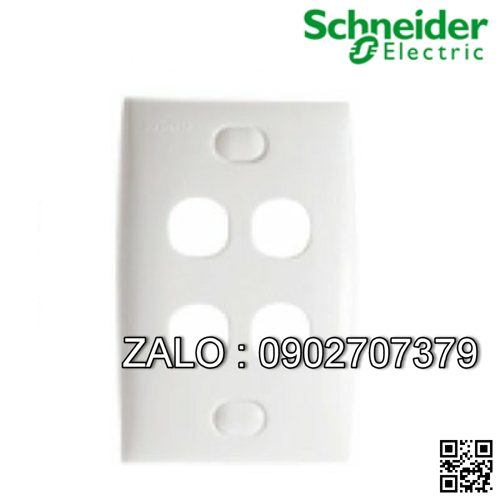 Mặt dùng cho 4 thiết bị Clipsal / Schneider 34AVH_G19
