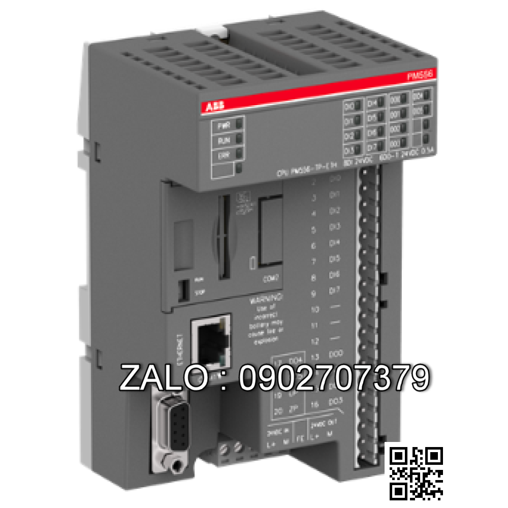 PLC ABB PM564-RP-AC: AC500,PLC,128kB,6DI/6DOR-AC/2AI/1AO