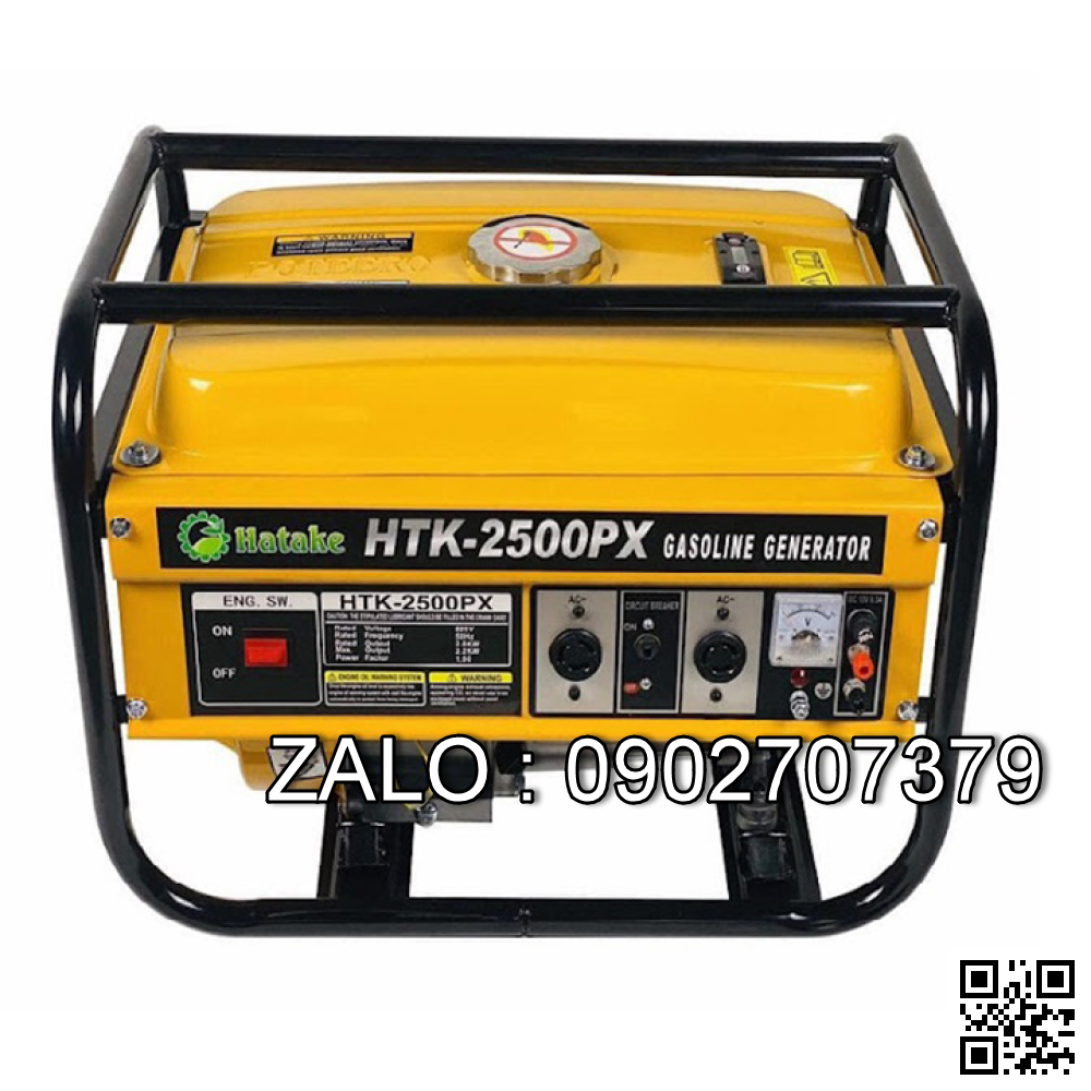 Máy phát điện 2kw Chạy Xăng Hatake HTK-2500PX