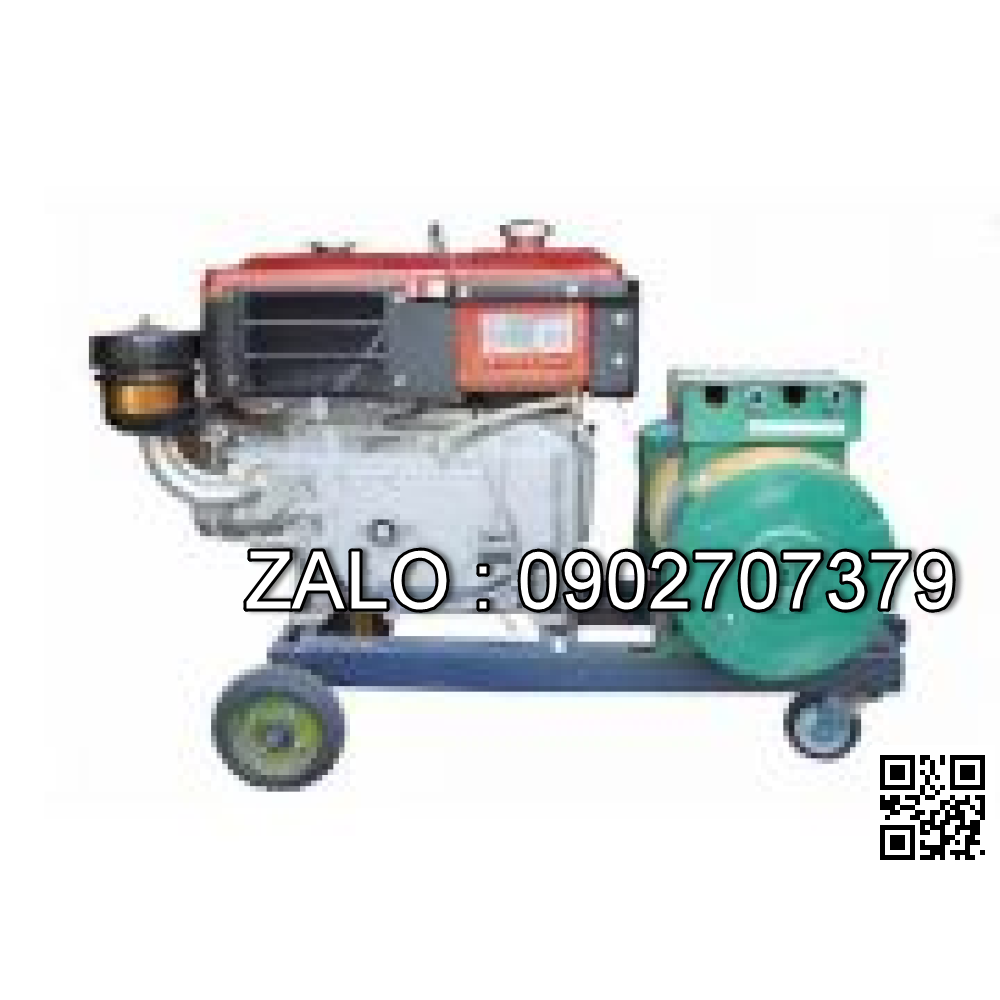 Máy phát điện đầu nổ D10/5kw/220V mát nước
