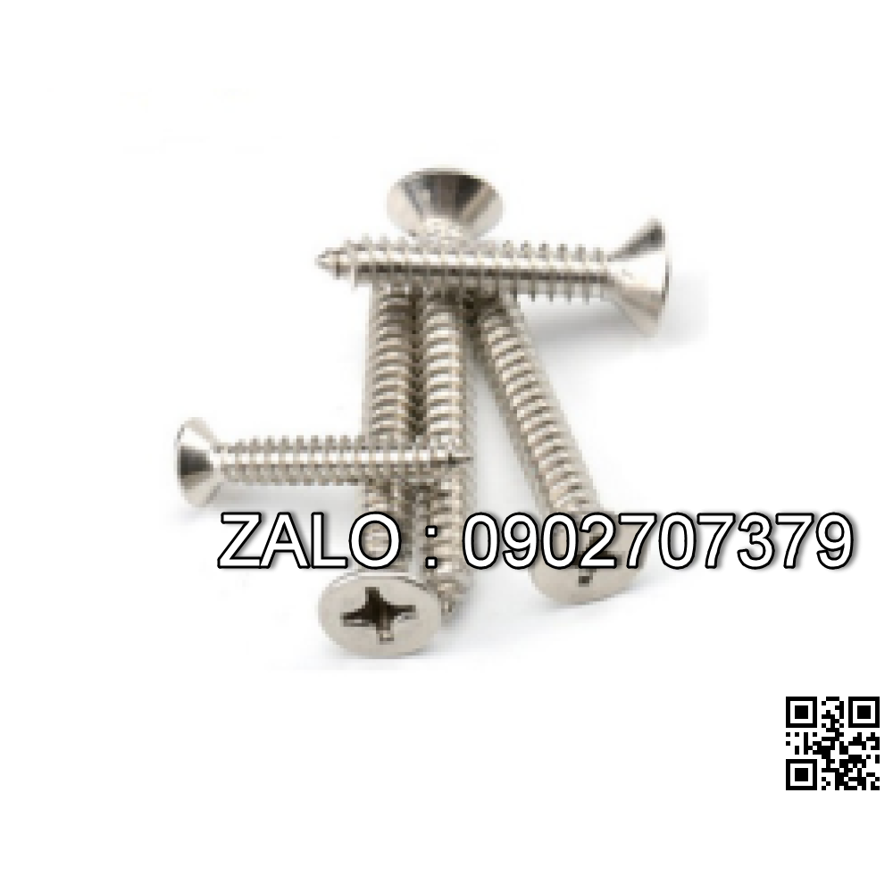 Vít bake đầu cầu thân bu lông inox 304M2.6x32