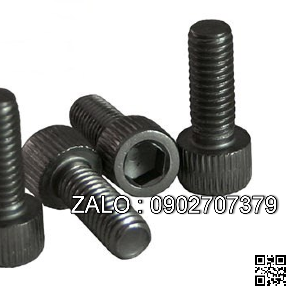 Bulong lục giác chìm DIN 912 Thép M8 40 mm - 10Chiếc/Gói