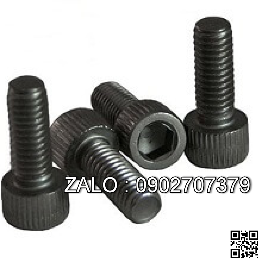 Bulong lục giác chìm DIN 912 Thép M8 40 mm - 10Chiếc/Gói