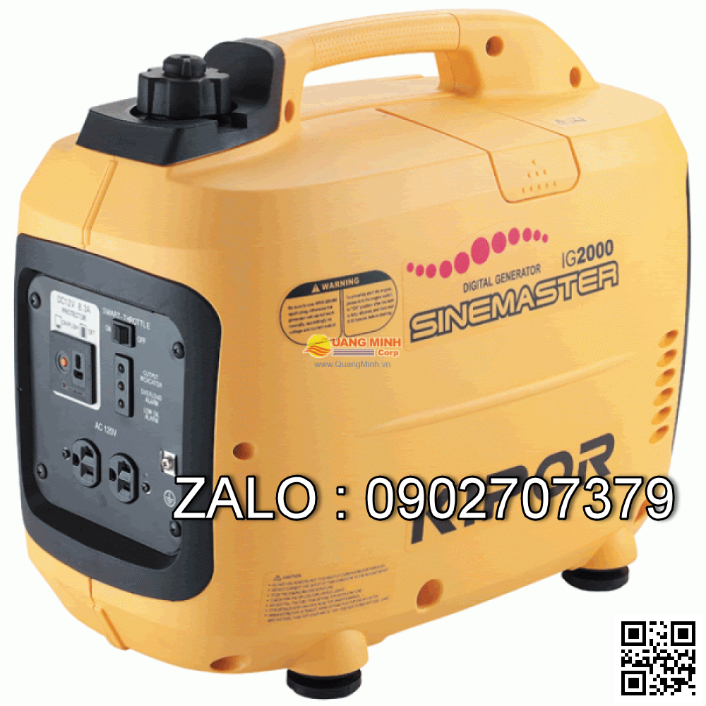 Máy phát điện Kipor KGE 6500X