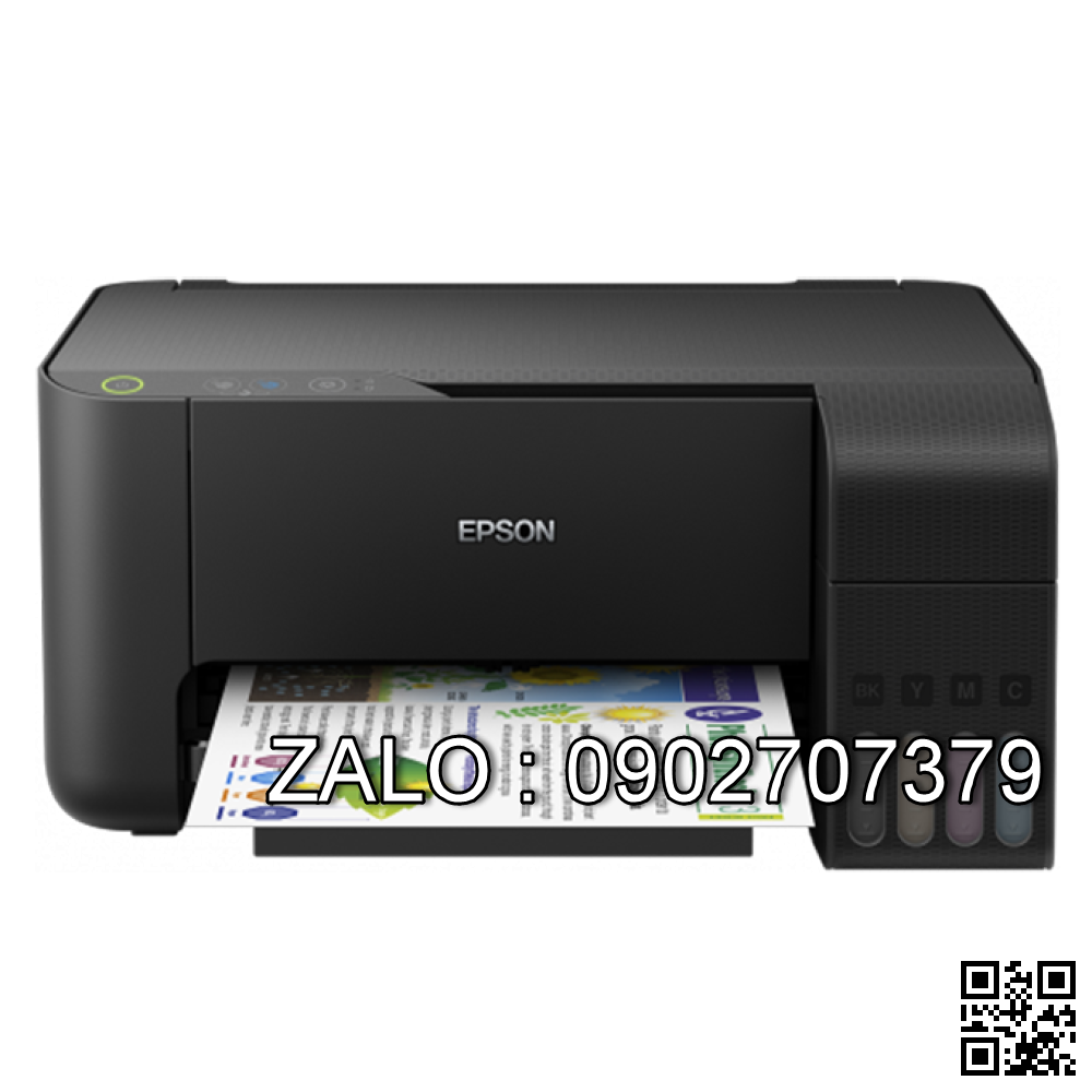 Máy In Epson L3110, In Phun Màu Tiếp Mực Ngoài Chính Hãng