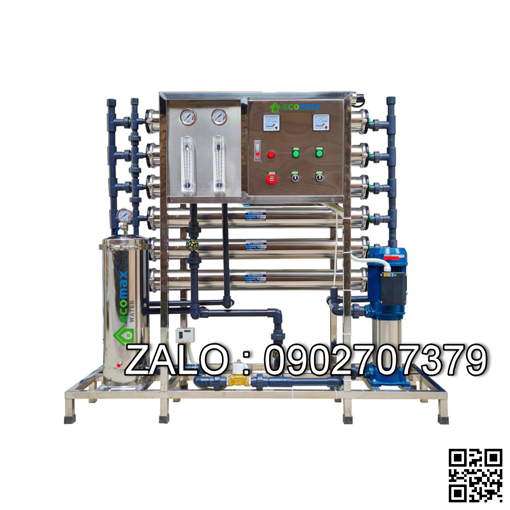 Máy lọc nước RO 1000lít/h - 04 màng