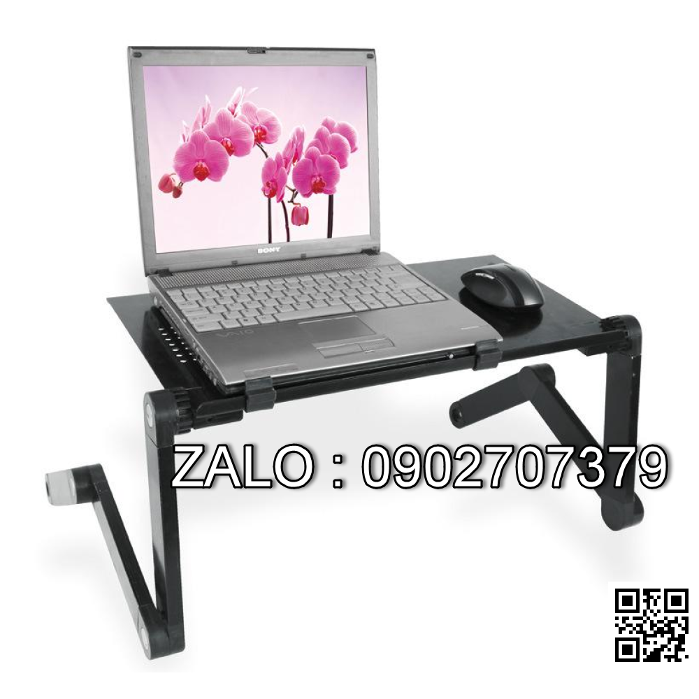 Bàn Máy Tính Gấp Gọn (Nhôm)