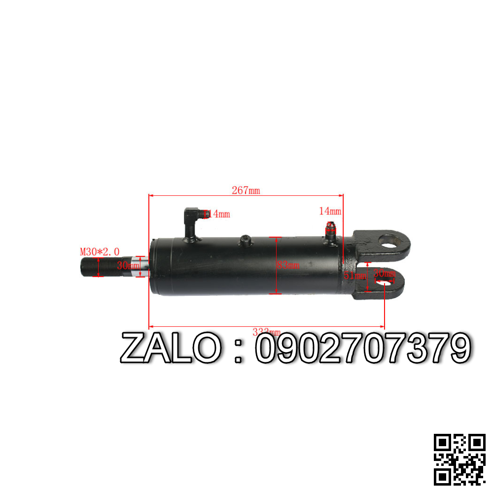 Ty ben nghiêng xe nâng HELI H2000 SERIES CPCD80~100