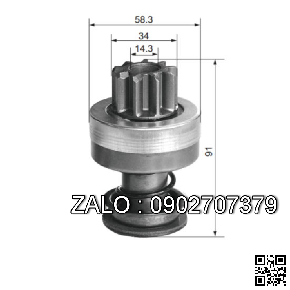 Nhông đề động cơ LINDE 2006209530