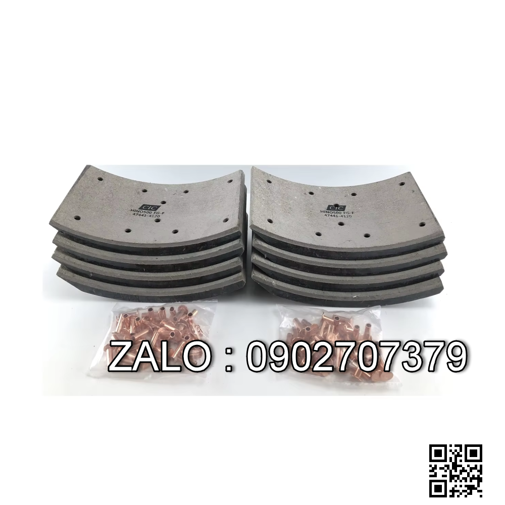 Bộ mánh phanh trước FG1JPUP, FG8J ( 4 miếng )