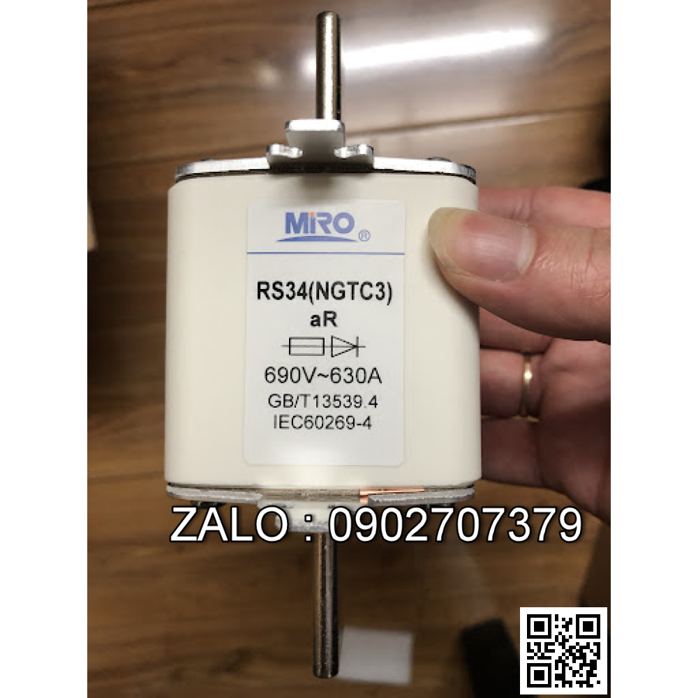 Cầu chì RS34 AR 690V/630A