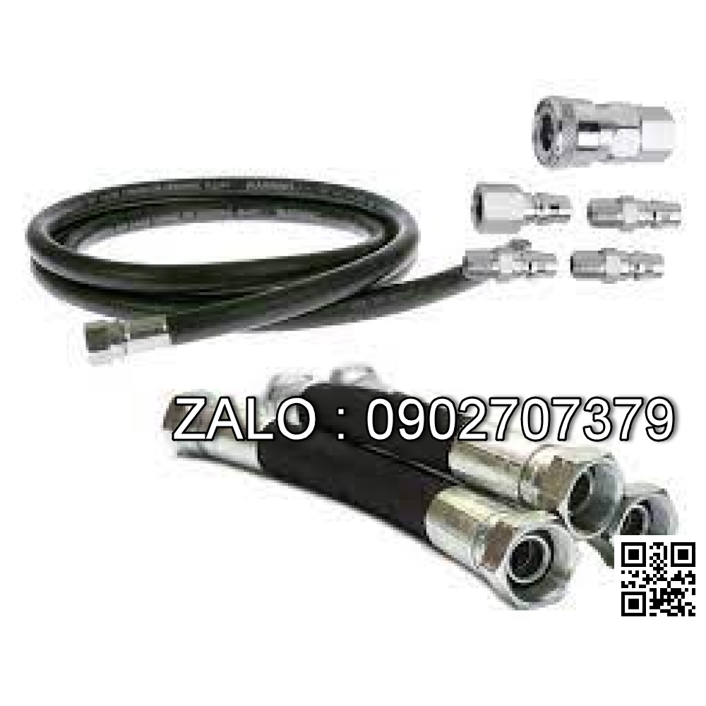 Ống nhớt từ boos lái đến chuyển hướng L=1100C xe nang mitsubishi FD25.P/N:91E75-13500 (tu box lai den ty lai)