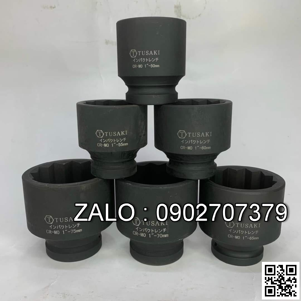 Đầu khẩu 1 inch Tusaky 17mm