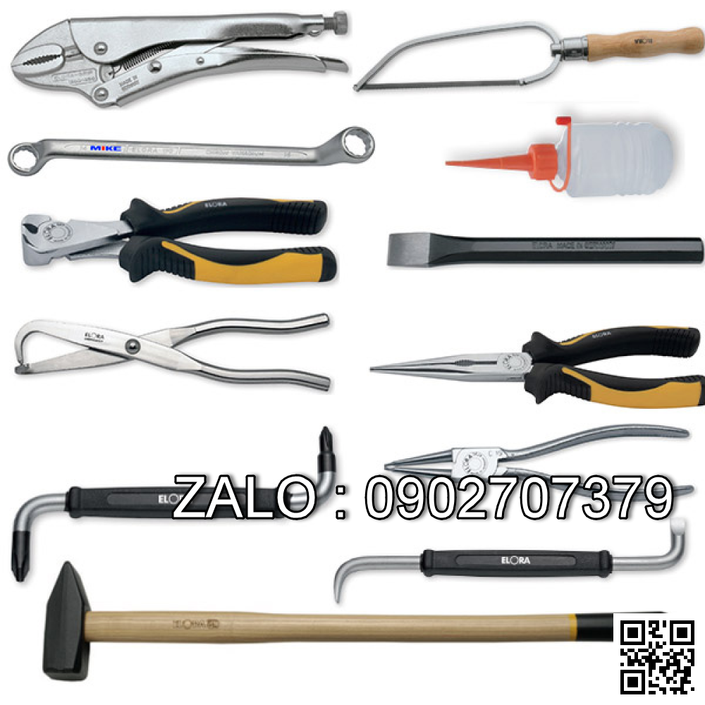 Bộ đồ nghề tiêu chuẩn 85 chi tiết ELORA WS-6