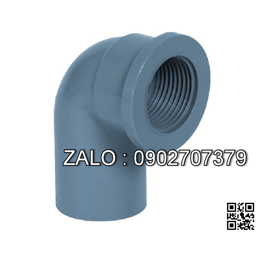 Co điếu ren trong nhựa DN100