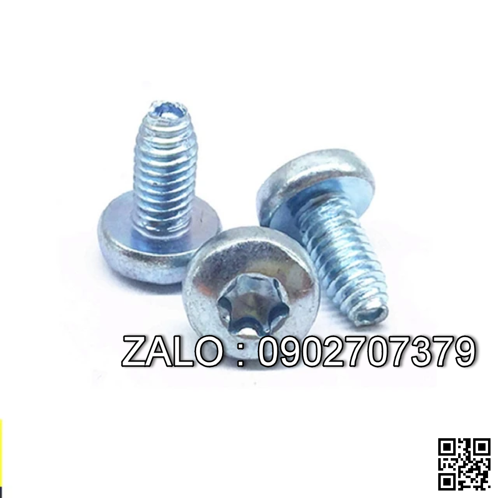 Ốc đầu bằng mạ kẽm M5x20