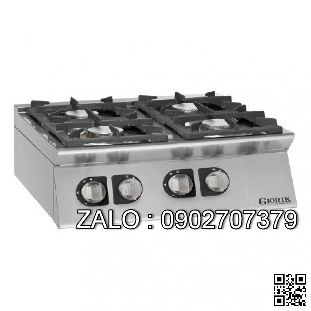 Bếp ÂU 2 họng để bàn dùng gas Giorik ECG720T