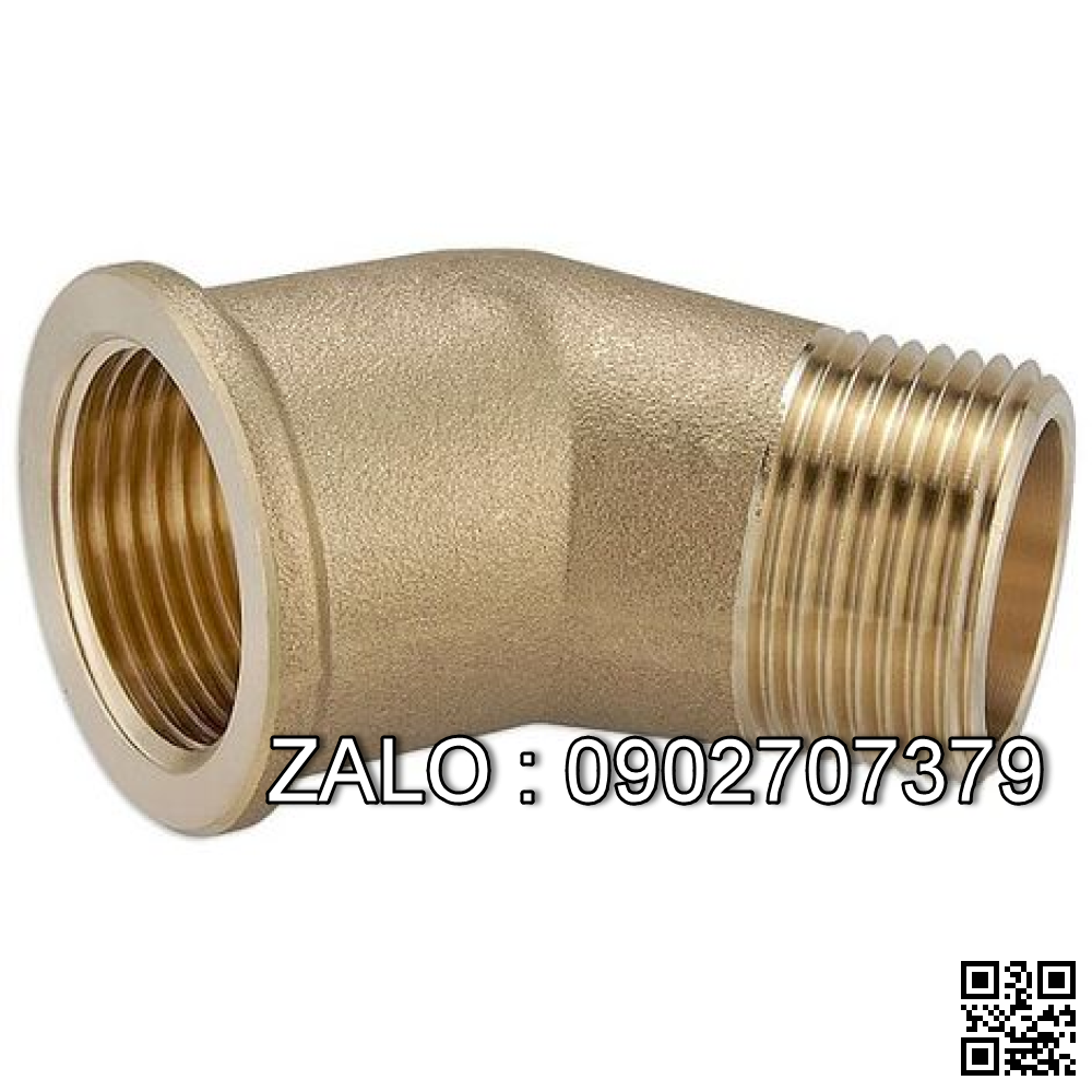 co lơi 45 ren ngoài , ren trong thau 4