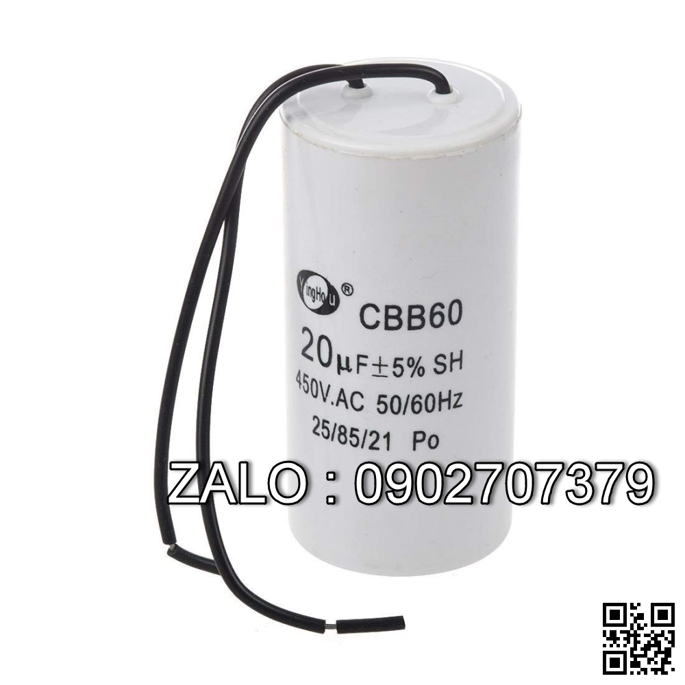 Tụ khởi động motor bơm chìm CBB60 30uF-450V