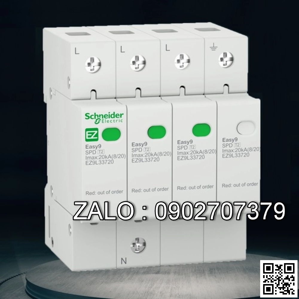 Thiết bị chống sét lan truyền 3 pha Schneider EZ9L33720