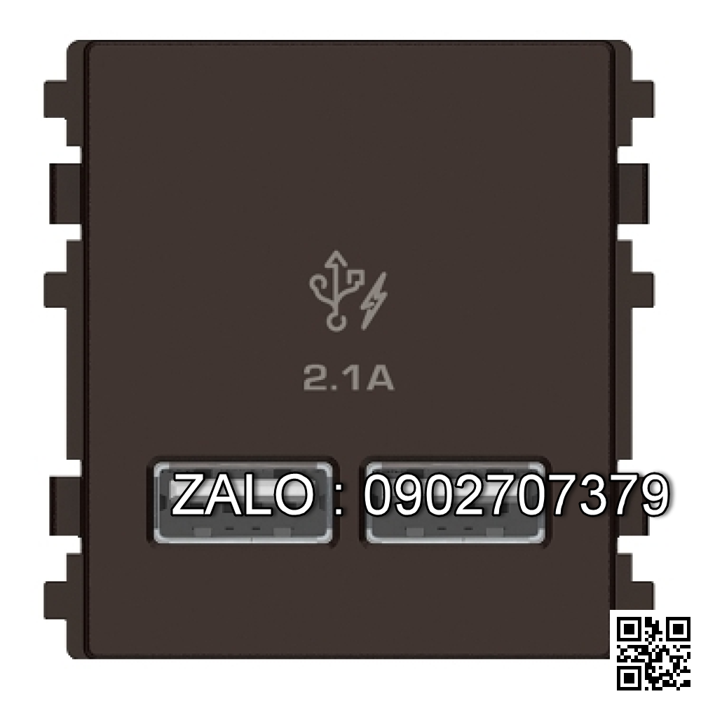2 cổng sạc USB 2.1A Clipsal / Schneider 8432USB_BZ