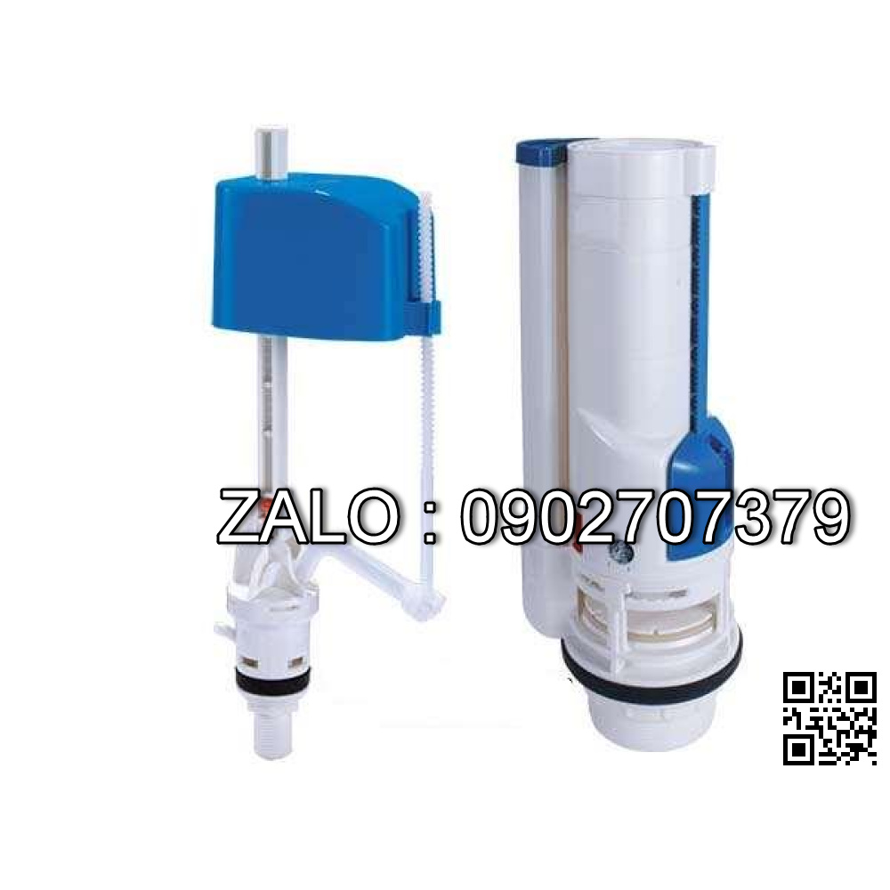 Bộ xả bồn cầu 2 khối 2 nút nhấn VS043