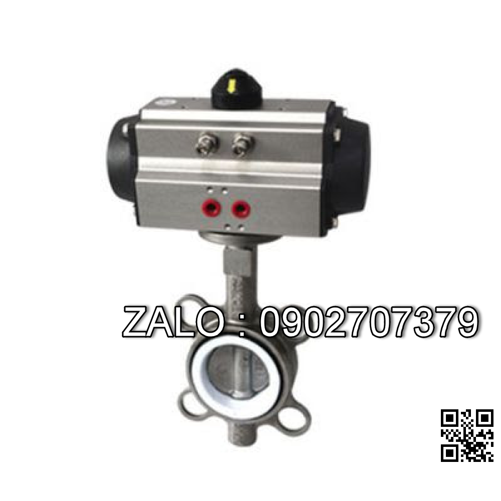 Van bướm INOX điều khiển khí nén Kosaplus DN150