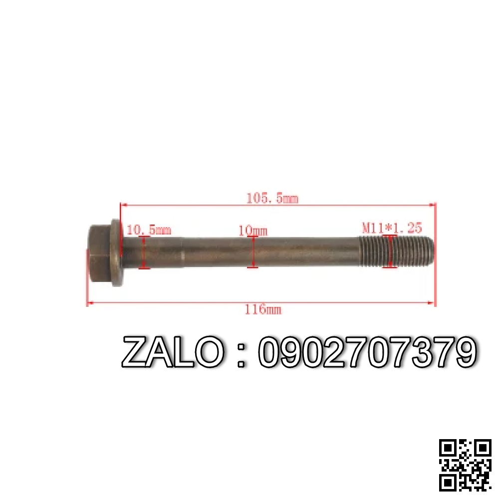 Bulong nắp quy láp xe nâng 1DZ TOYOTA 90105-11950-71