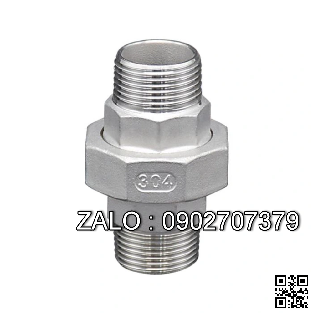 Rắc co Inox ren ngoài 168