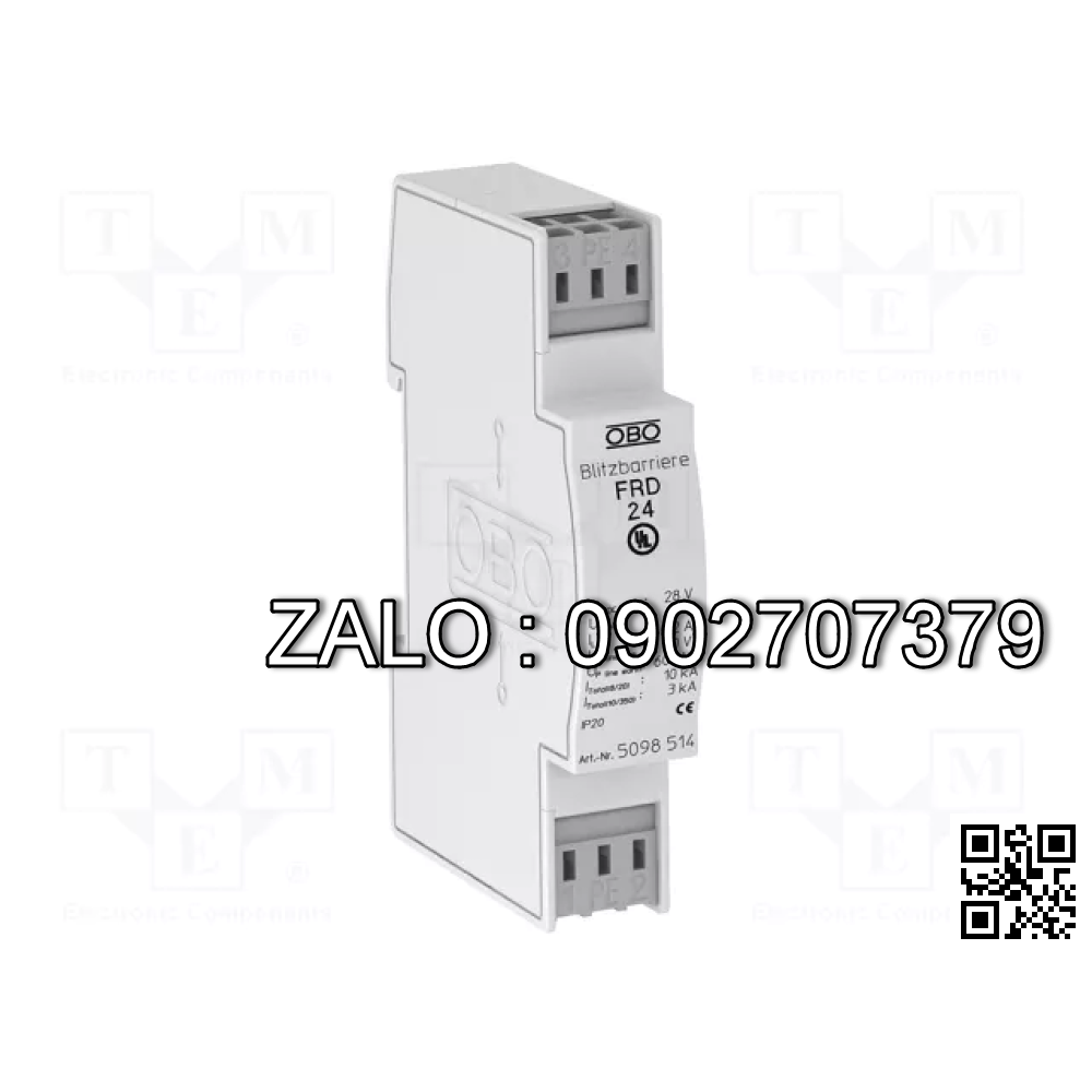 FRD24 (19VAC, 28VDC, 10kA) OBO 5098514