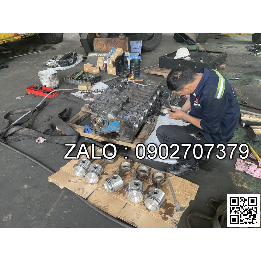 Sửa chữa xe nâng xăng 2.5 tấn Nissan