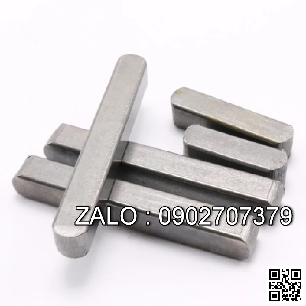 Chốt Lavet 6*6*30mm thép (then bằng)