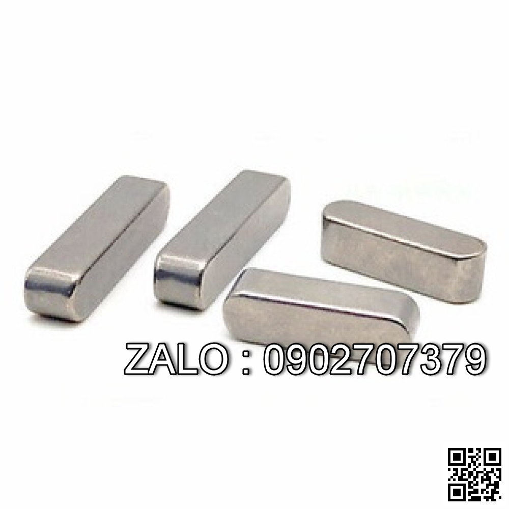 Chốt Lavet 7*8*50mm thép (then bằng)