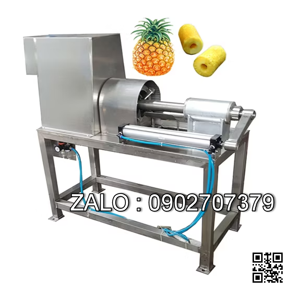 Máy gọt vỏ và đục lõi dứa năng suất cao