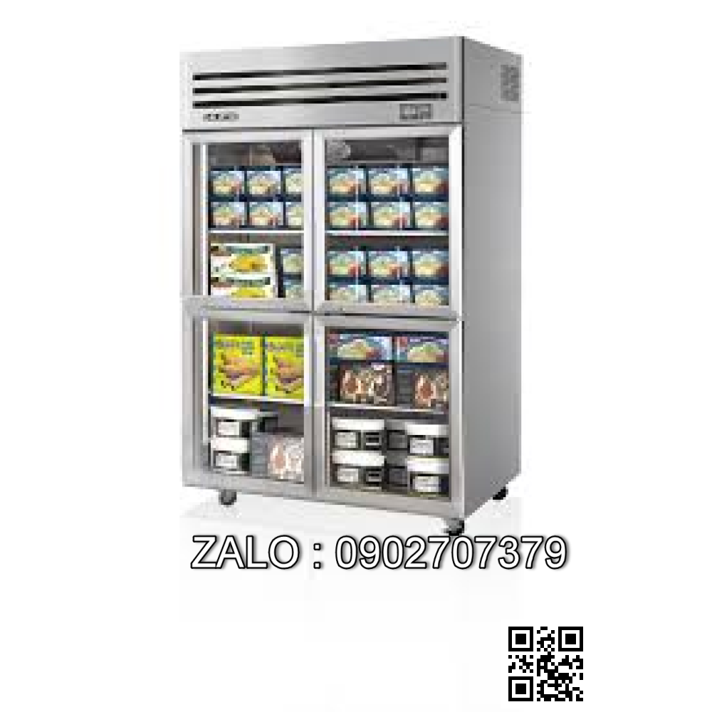 Tủ đông 4 cánh kính Skipio SFT45-4G