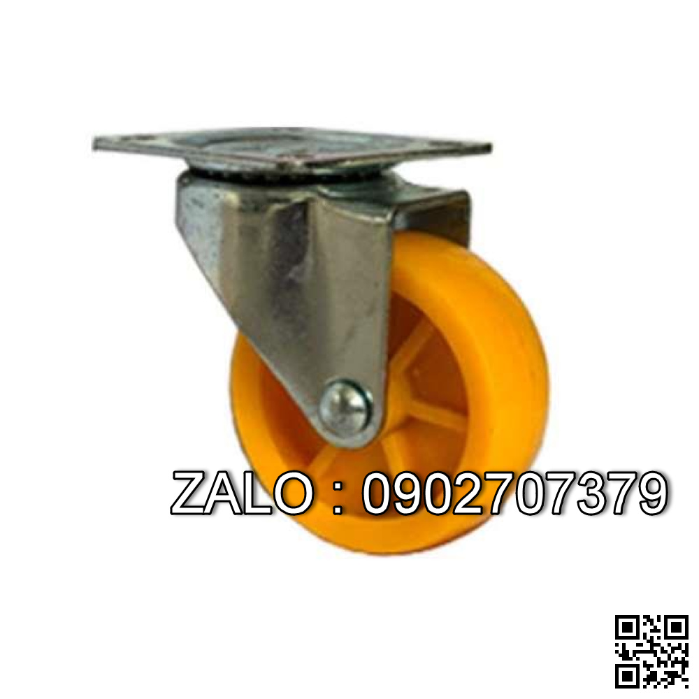 Bánh xe - 2 vòng bi - - xoay khóa