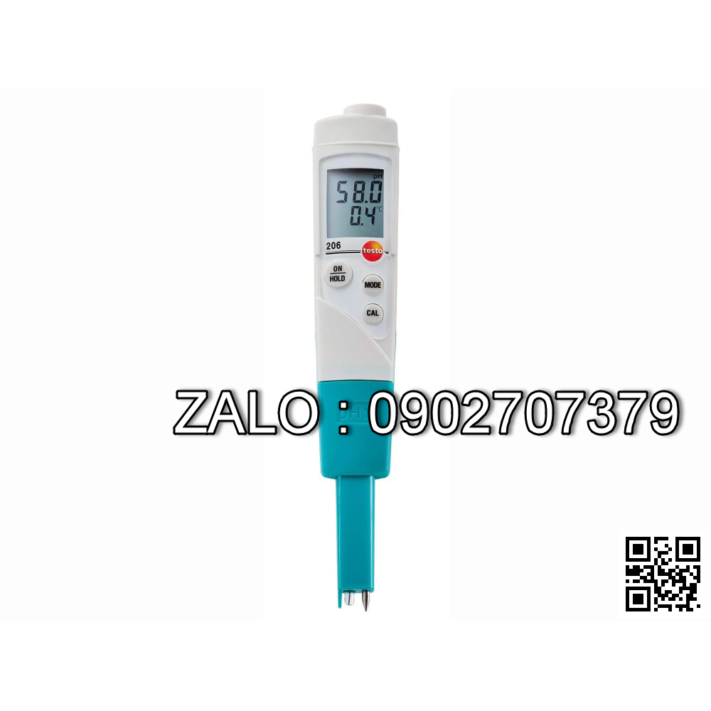 Đo pH trong chất lỏng Testo-206-pH1