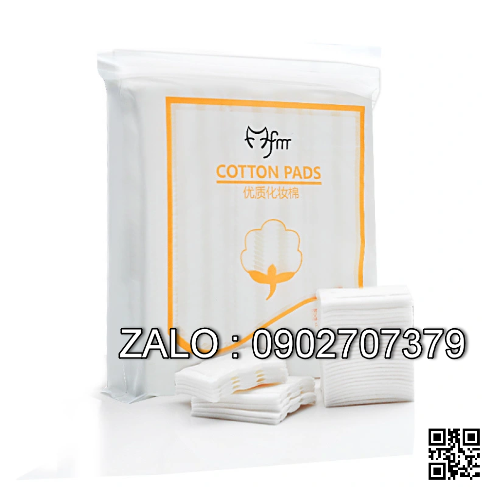 Bông tẩy trang Cotton Pad vàng chính hãng 200-222 miếng (Kiện 80 gói)