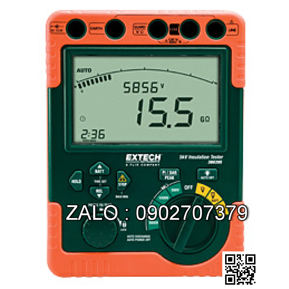 Đồng hồ đo điện trở cách điện Extech 380396