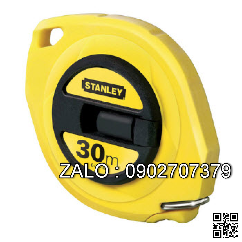 Thước dây Thép Stanley 30mx9.5mm vỏ nhựa
nền vàng 34-108N