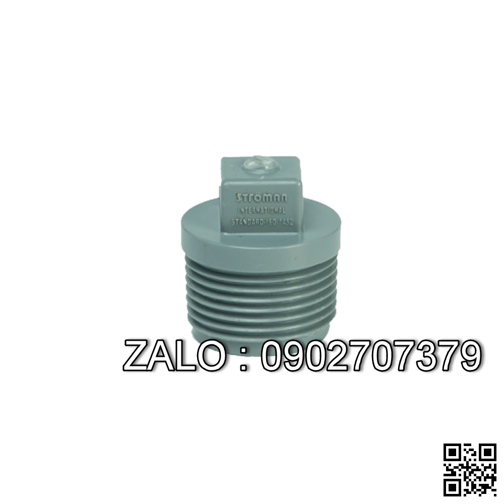 Nút ren ngoài BSPT - INOX 304 DN25
