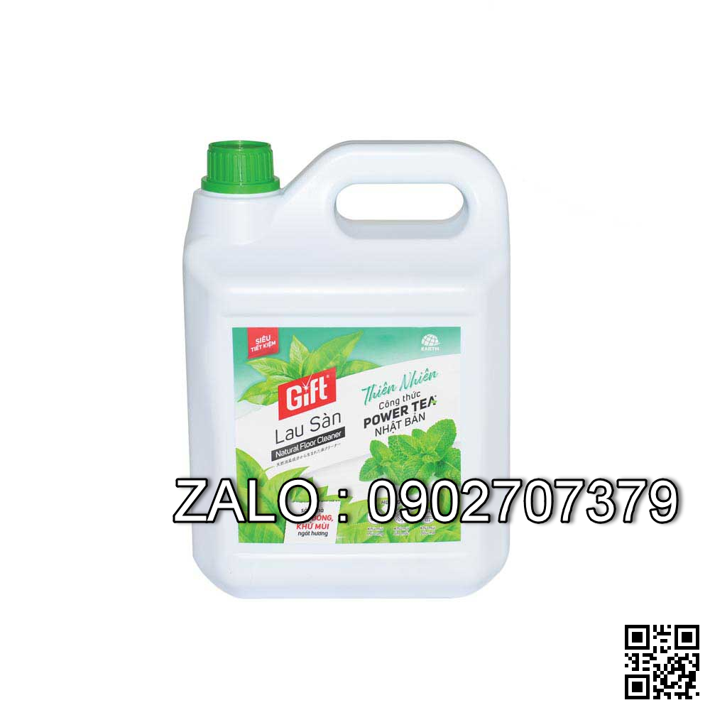 Nước lau sàn Gift bạc hà, 5 kg