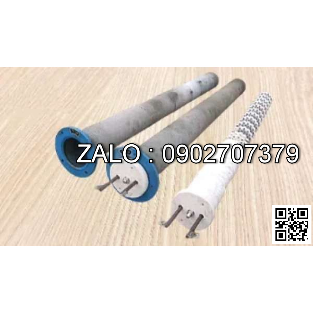 Điện trở lò xo: đường kính 5mm, phi 45x35x6500mm, 470 springs, 15kw, 220Vac, 3.2Ohn