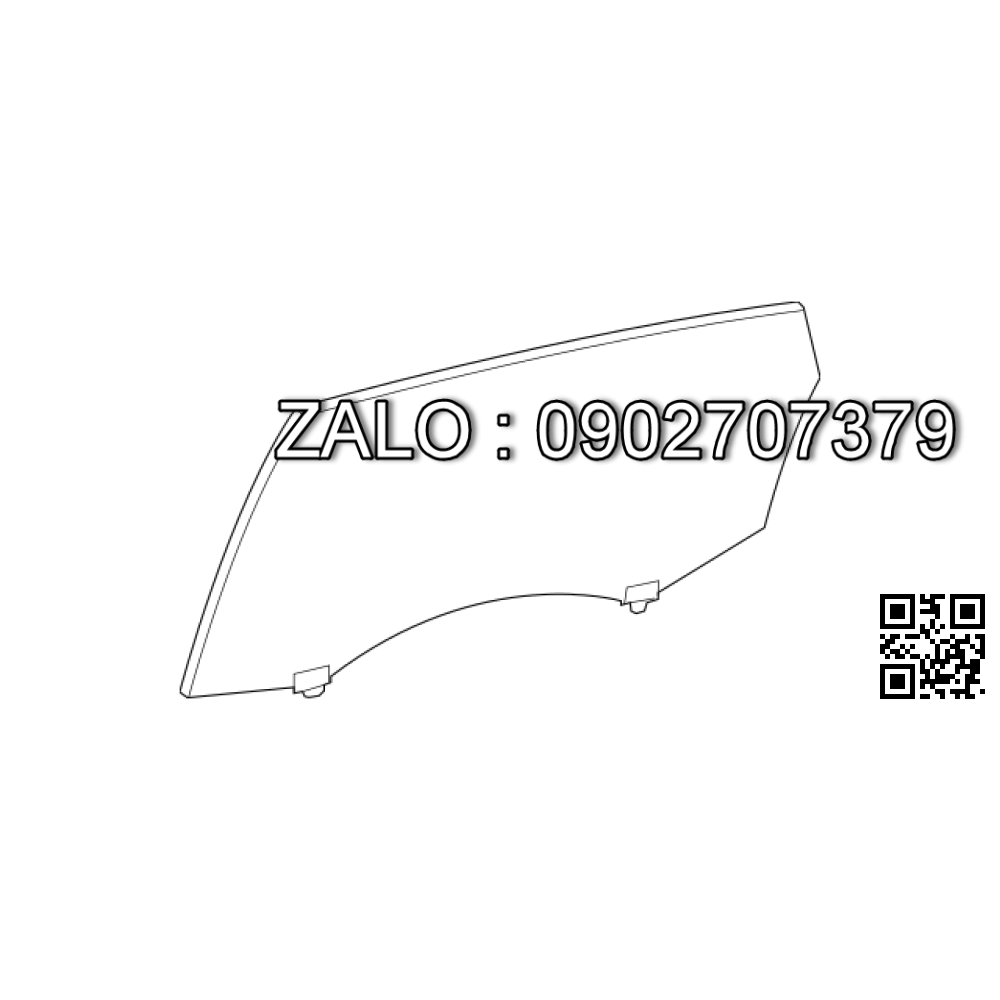 Kính cửa sau RH 68103-50252 ( LEXUS LS460 2010 )