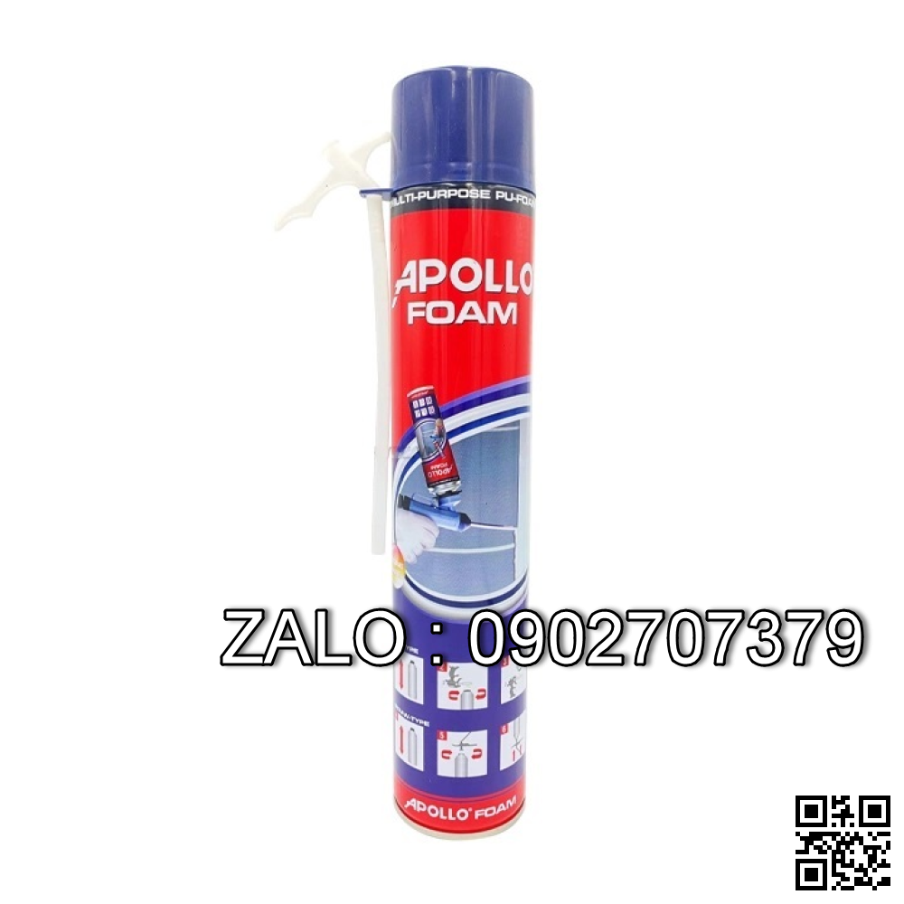 Keo bọt nở foam Apollo 750ml