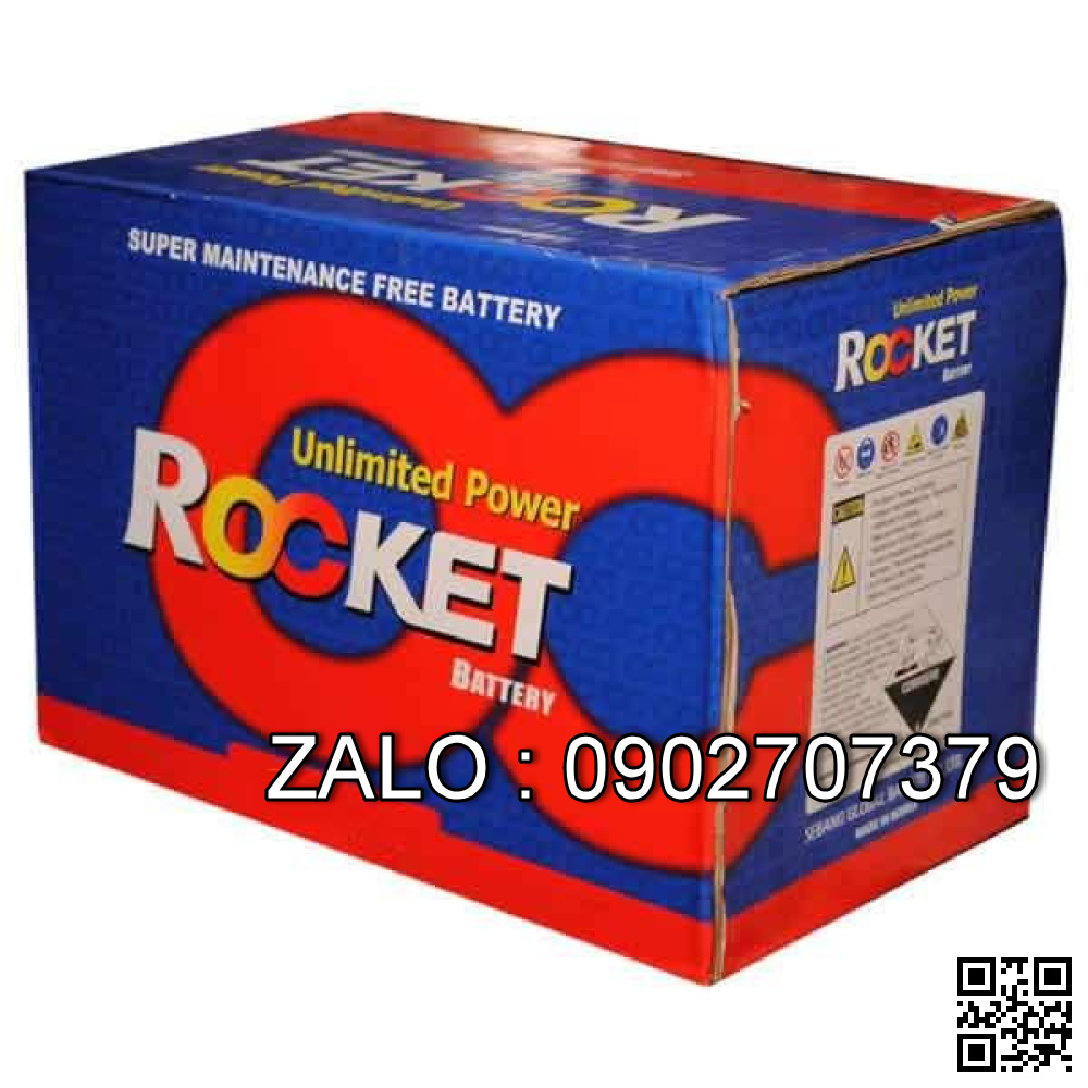 Bình ắc quy Rocket SMF 55D23L 12V - 60AH 230X171X200
